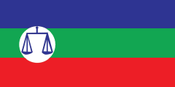 Bandiera del Partito della Democrazia e dei Diritti Umani.png