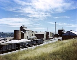 Golden Cycle Mill, Old Colorado City, 1947, Pikes Peak Library District digital collection Golden Cycle Mill, Old Colorado City, 1947, PPLD digital collection.jpeg