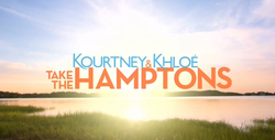 Kourtney ve Khloe Hamptons.png'yi Aldı