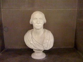 <i>George Washington</i> (copy of bust by Houdon) Public artwork in Indianapolis, Indiana