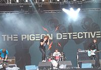 The Pigeon Detectives on the O2 Stage at Oxegen '08 The Pigeon Detectives @ Oxegen 08.JPG