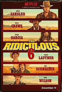 <i>The Ridiculous 6</i> 2015 film directed by Frank Coraci