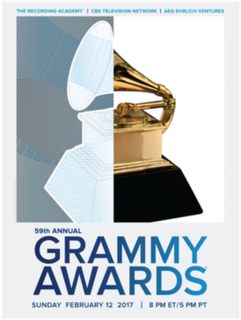 59th Annual Grammy Awards Grammy Award