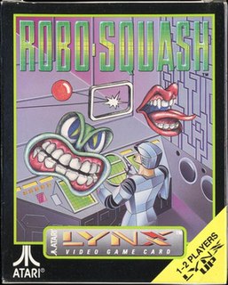 <i>Robo-Squash</i> 1990 video game