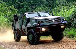 <span class="mw-page-title-main">Avibrás AV-VB4 RE Guará</span> Infantry Mobility Vehicle