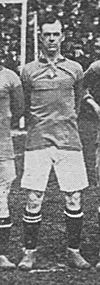 Billy Baker, Brentford FC pesepakbola, 1919.jpg