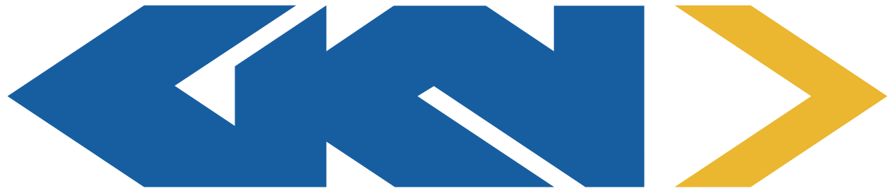 Logotyp för GKN - Guest, Keen and Nettlefolds
