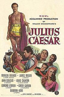 <i>Julius Caesar</i> (1953 film) 1953 Shakespearean film by Joseph L. Mankiewicz
