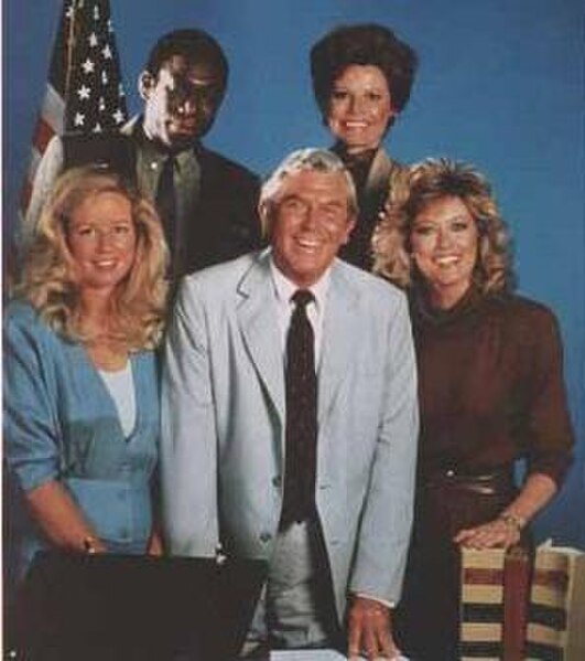Cast of season 2, from left: (top) Kene Holliday, Julie Sommars; (bottom) Kari Lizer, Griffith, Nancy Stafford