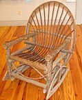 Thumbnail for File:Rough wood rocking chair.jpg