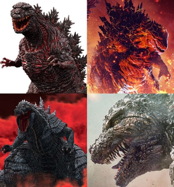 The Reiwa iterations of Godzilla.
