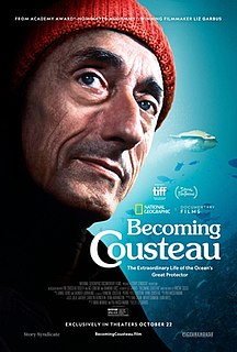 <i>Becoming Cousteau</i> 2021 American film