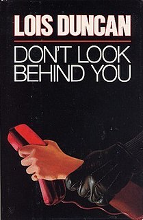 <i>Dont Look Behind You</i> 1989 novel by Lois Duncan