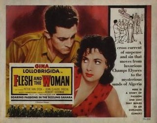 <i>Flesh and the Woman</i> 1954 film
