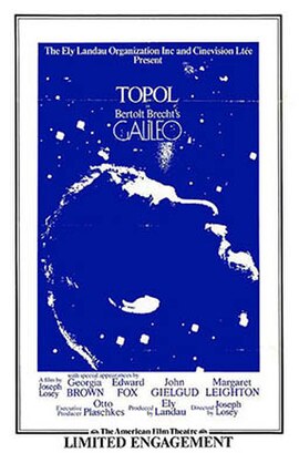 Poster for the American Film Theatre release of Galileo (1974–75)