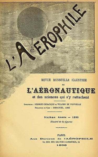 File:L'Aérophile cover 1898.jpg