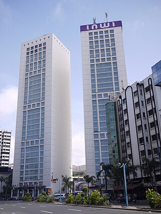 <span class="mw-page-title-main">Casablanca Twin Center</span> Complex of two skyscrapers in Casablanca, Morocco