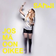 Sanni - Jos mä oon oikee.jpg