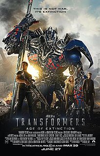 <i>Transformers: Age of Extinction</i> 2014 film by Michael Bay