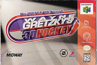 <i>Wayne Gretzkys 3D Hockey</i> 1996 video game
