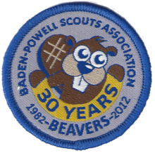 B-PSA Beaver 30 years badge.png