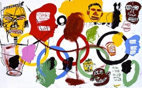 Olympics (Basquiat and Warhol)