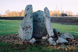 Brehons Chair Megalithic site remnant in Rathfarnham , Rathfarnham, County Dublin