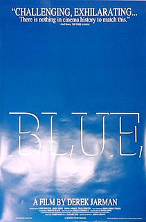 <i>Blue</i> (1993 film) 1993 British film