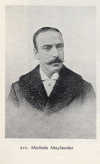 <span class="mw-page-title-main">Michele Maylender</span> Hungarian politician (1863–1911)