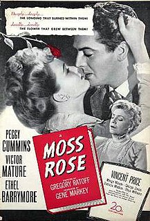 <i>Moss Rose</i> (film) 1947 film by Gregory Ratoff