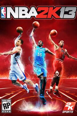 Cover art featuring (from left to right) Blake Griffin, Kevin Durant, and Derrick Rose