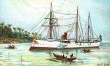 Illustration of Geier
overseas SMS Geier off shore.png