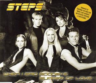 <span class="mw-page-title-main">When I Said Goodbye / Summer of Love</span> 2000 single by Steps