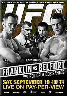 UFC 103 UFC mixed martial arts event in 2009