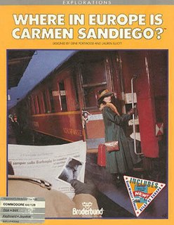 <i>Where in Europe Is Carmen Sandiego?</i> 1988 video game