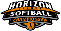 2015 Horizon League Softball Tournament logo.svg