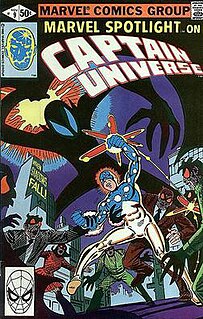 <span class="mw-page-title-main">Captain Universe</span> Marvel Comics fictional character