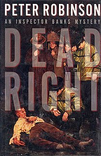 <i>Dead Right</i> Novel by Peter Robinson