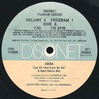DiscoNet 12" extended remix 1981
