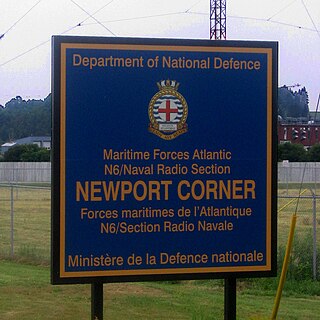 <span class="mw-page-title-main">Naval Radio Section Newport Corner</span>