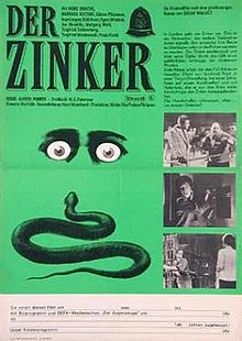 Affiche van de film Der Zinker.jpg