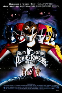 <i>Mighty Morphin Power Rangers: The Movie</i> 1995 film directed by Bryan Spicer