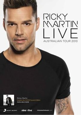 Promotional poster for the Australian leg of tour