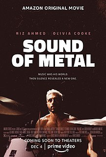 <i>Sound of Metal</i> 2019 film by Darius Marder