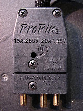 <span class="mw-page-title-main">Stage pin connector</span>