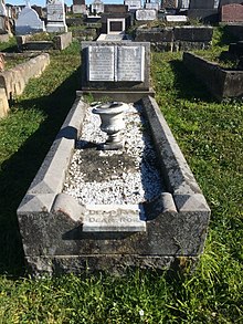 The grave of Ray Morris at Waverley Cemetery The grave of Ray Morris.jpg