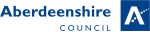 Officieel logo van Aberdeenshire Aiberdeenshire Siorrachd Obar Dheathain