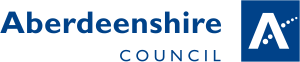 Official logo of Aberdeenshire Aiberdeenshire Siorrachd Obar Dheathain