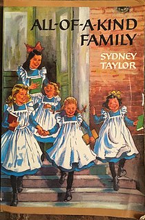 <i>All-of-a-Kind Family</i> 1951 childrens book by Sydney Taylor