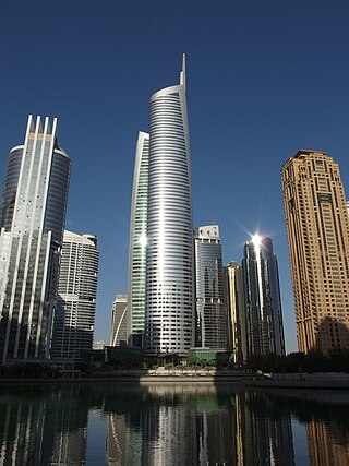 <span class="mw-page-title-main">Jumeirah Lake Towers</span> Community in Dubai, United Arab Emirates